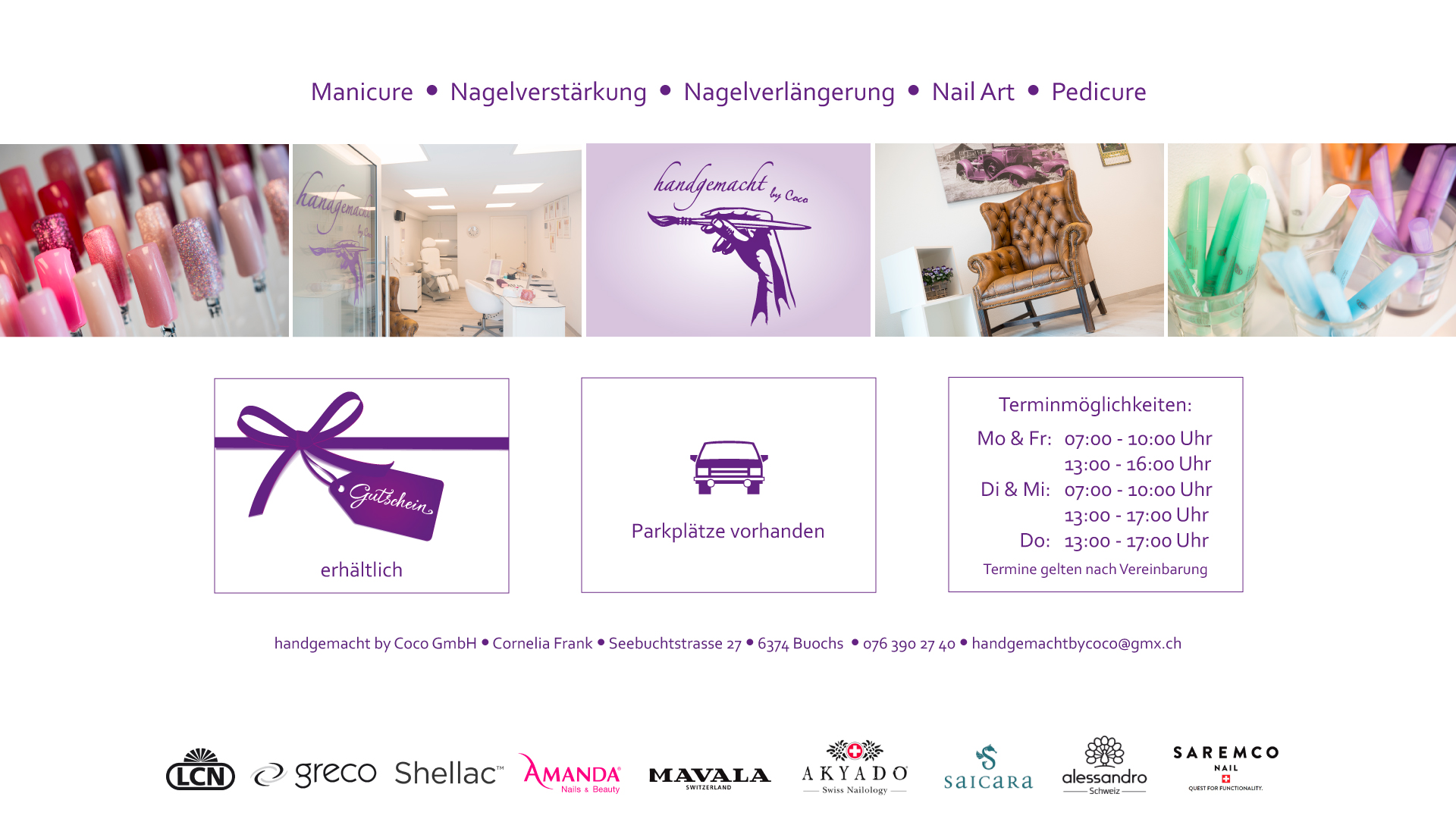 Schöne Nägel mit Liebe gestylt, Nagelverlängerung,Nagelverstärkung,NailArt,Manicure,Pedicure, handgemacht by Cornelia Frank Seebuchtstrasse 27 6374 Buochs